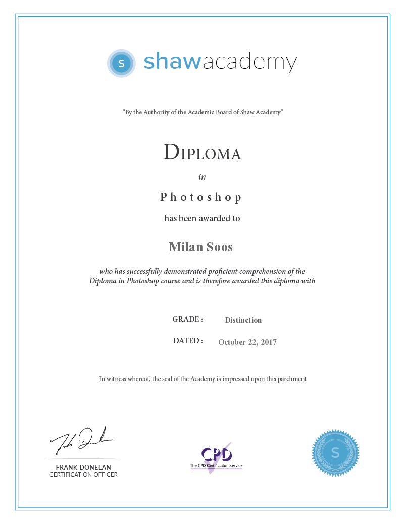 Diploma in Photoshop – milansoos.com